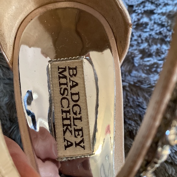 Crystal Ankle Kitten Heel Sandals - Picture 5 of 5